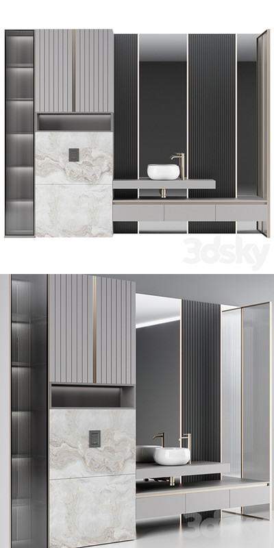 Bathroom console №17